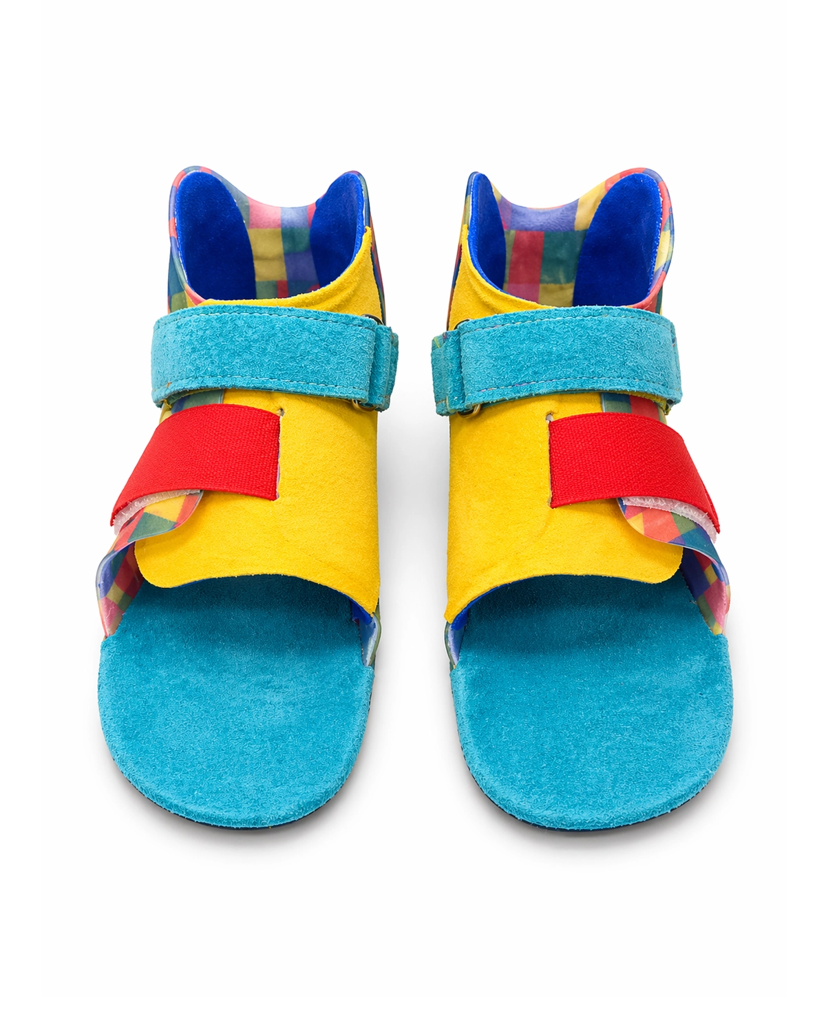 Bunte individuelle Fussorthese fuer Kinder