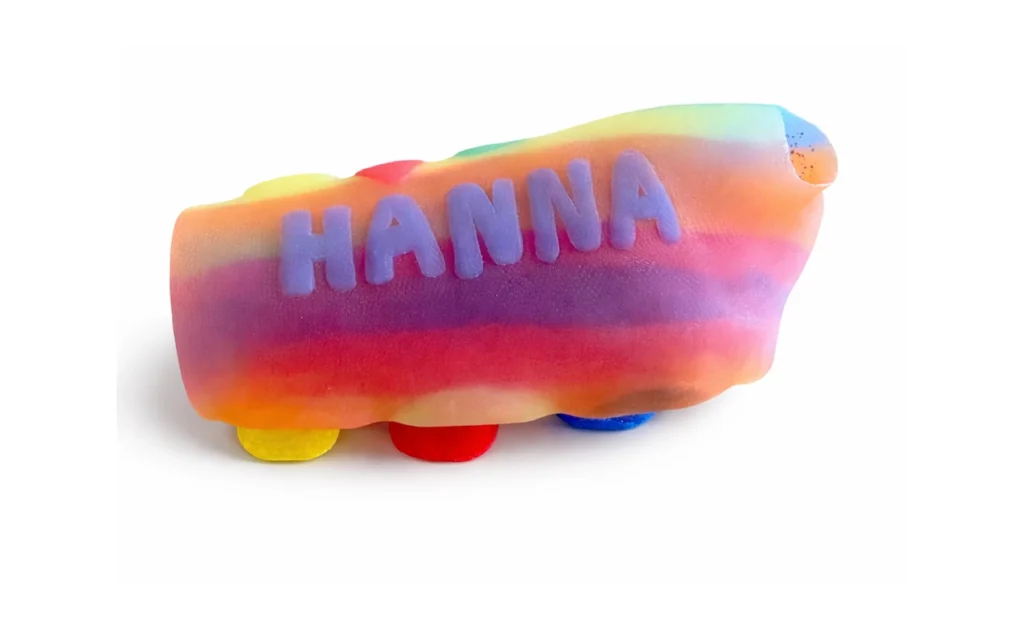 bunte individualisierte Orthese fuer Kinder