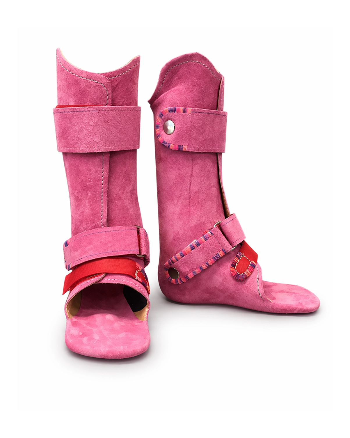 Beinorthese pink fuer Kinder